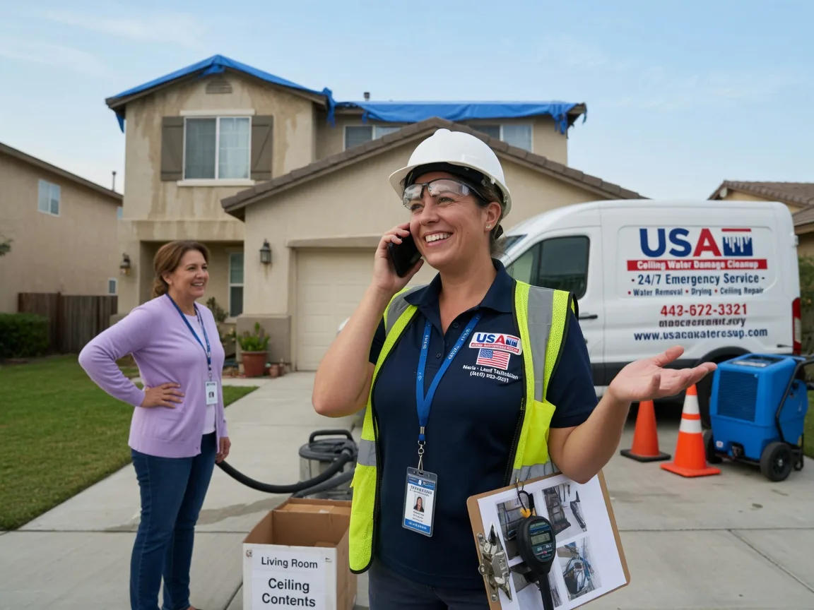 Ceiling Water Damage Restoration Assaria, KS FAQs